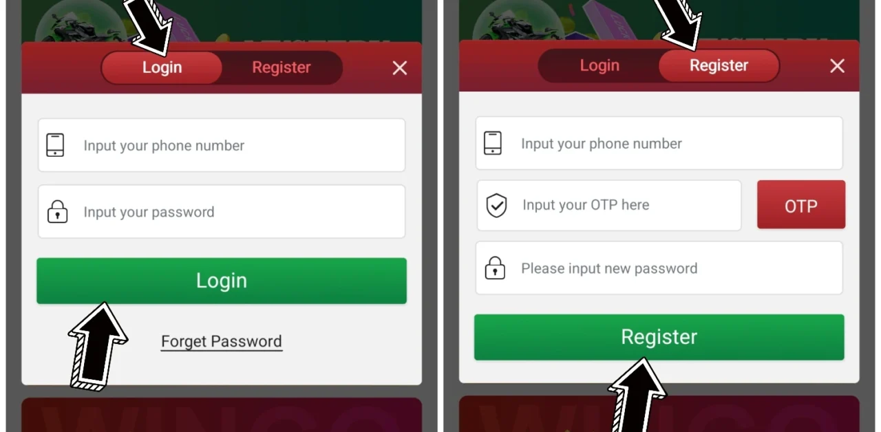 Crown 11 register and login